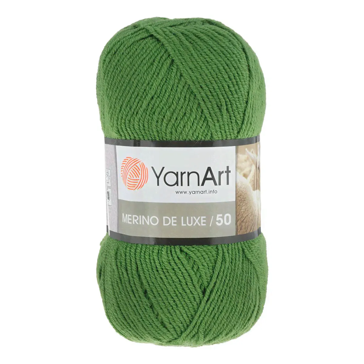 Пряжа YarnArt 'Merino de Lux' 100гр 280м (50% шерсть, 50% акрил)-0