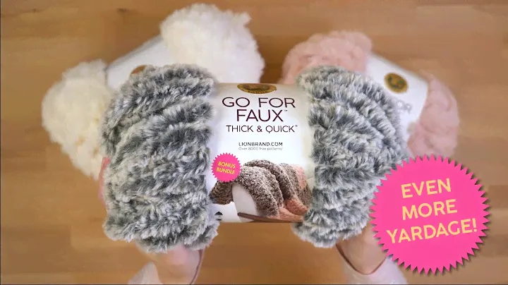 Faux Fur for Last Minute Gifts! - Go For Faux™ Thick & Quick® Bonus Bundle® Review