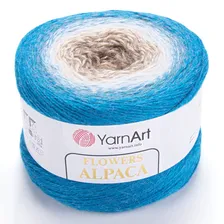 Пряжа для вязания YarnArt Flowers Alpaca