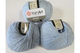 YarnArt Jeans 75 нежно-голубой