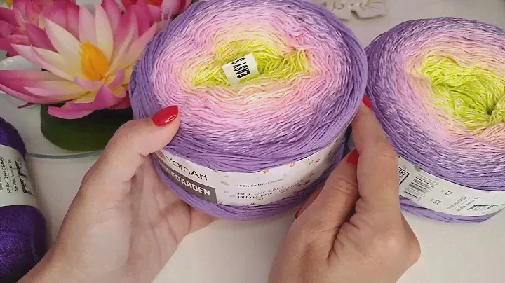 2 новых летних процесса, топ из Yarnart jeans bamboo и платье из Yarnart Rosegarden/Триостарты май