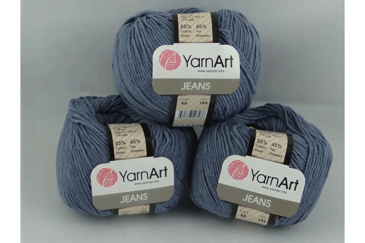 YarnArt Jeans 68 джинс-1