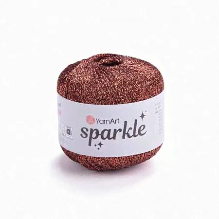 Пряжа для вязания YARNART Sparkle, 25гр, 150м цв.медный Sparkle-1351-0