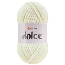Пряжа YarnArt "DOLCE" (100 г) 745 (молочный)