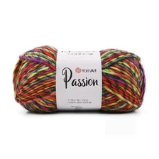 Пряжа YarnArt Passion 100гр 200м (20% шерсть, 80% акрил) (1253 принт)