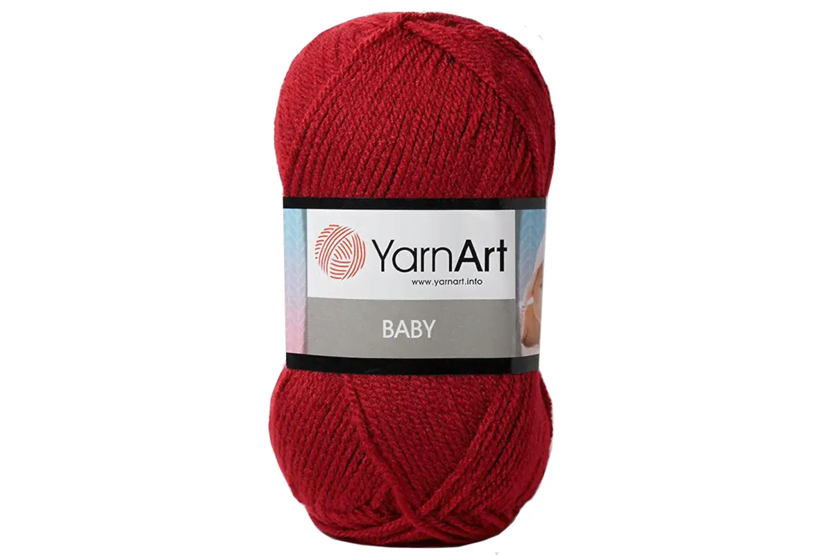 YarnArt Baby 3024 вишня-0