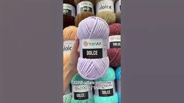 Bulky CHENILLE YARN 55 COLORS - YarnArt Dolce
