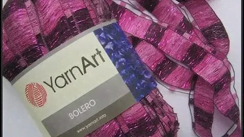 Что с ней делать? Как вяжется Yarnart bolero ice
