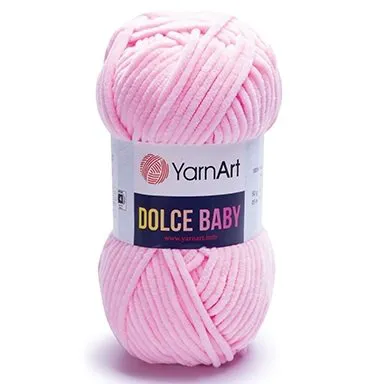 Плюшевая пряжа YarnArt Dolce Baby, 100% микрополиэстер, 50гр/85м-0