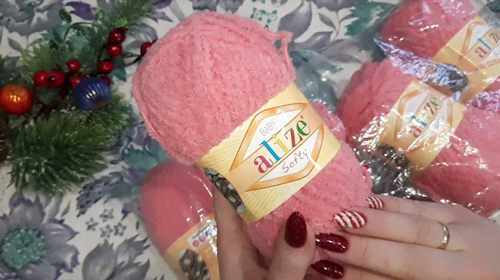 Новая пряжа/// распаковка посылки!!!! YarnArt Flowers Alpaca 