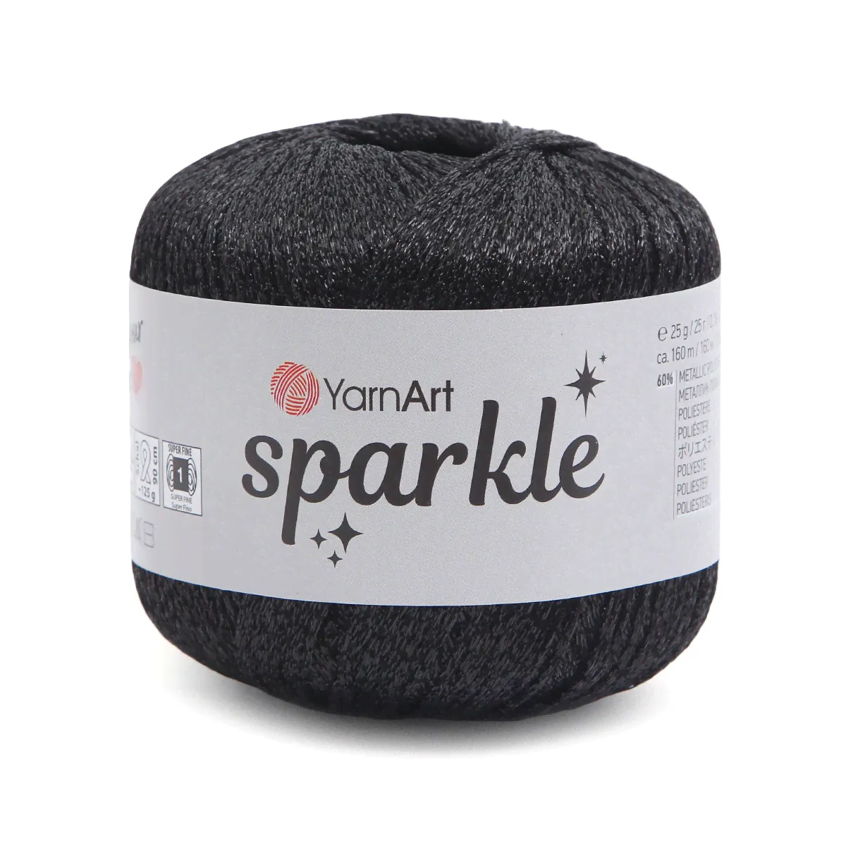 Пряжа YarnArt 'Sparkle' 25гр 160м (60% металлизированный полиэстер, 40% полиамид)