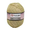 Пряжа YarnArt 'Bright' 90гр 340м (80% полиамид, 20% металлик) (101 белый/золото)