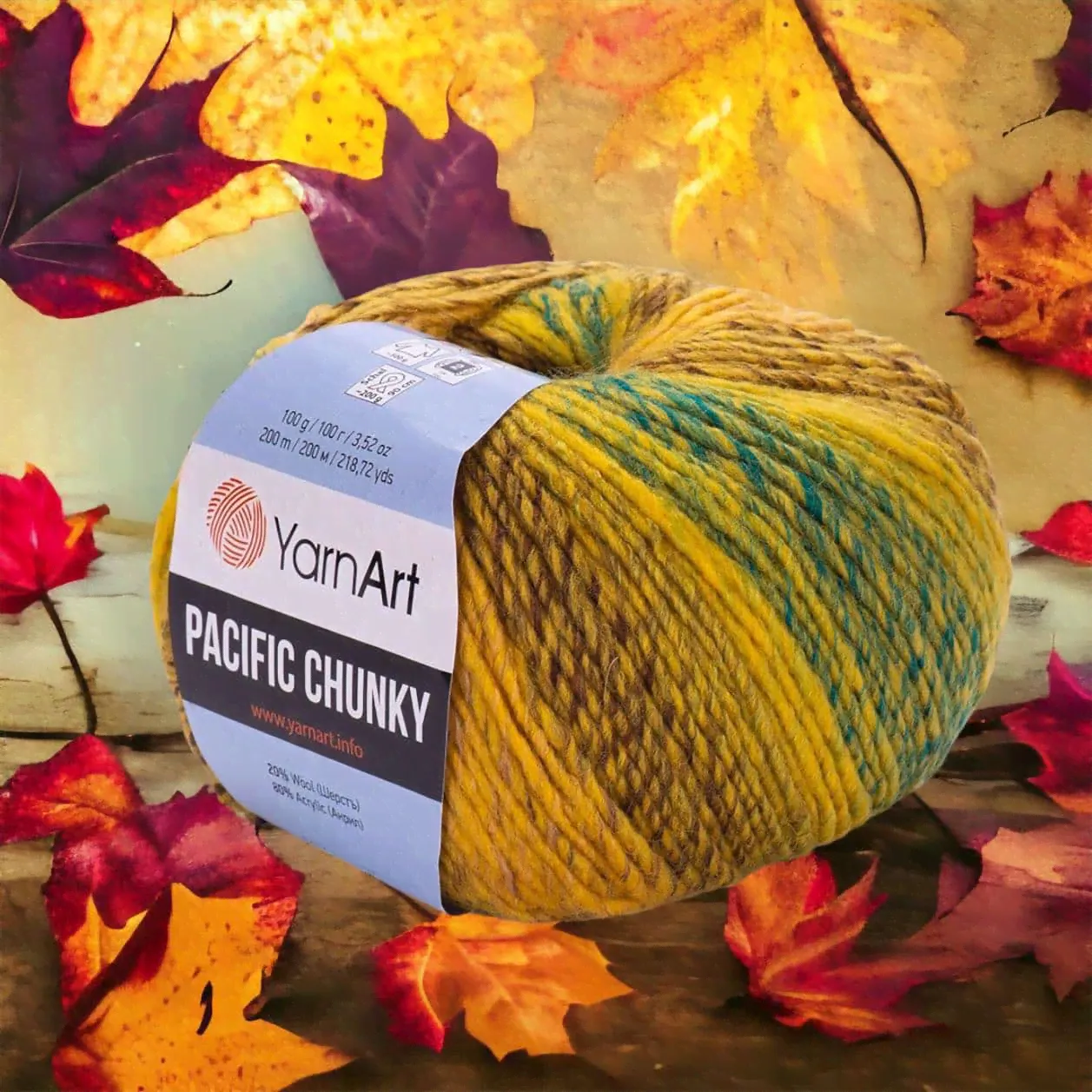 Ярн Арт Пасифик Чънки - YarnArt Pacific Chunky Промо-0