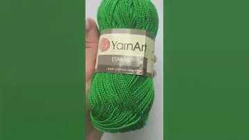 Подробный обзор пряжи YarnArt Etamin(Акрил 100%) №438 Зеленый