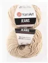 Пряжа YarnArt Jeans, 55 % хлопок, 45 % акрил, 50 г