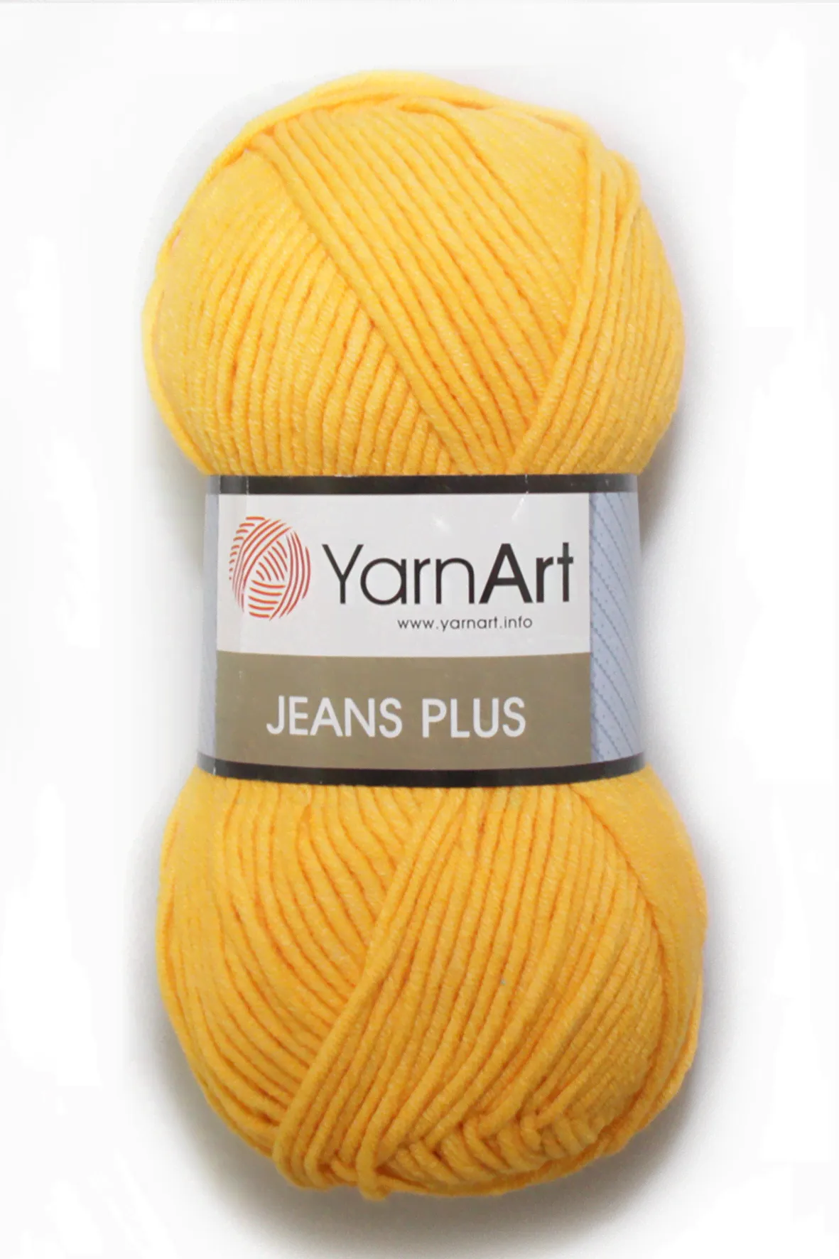 YARNART JEANS PLUS (Джинс плюс) 35 Желтый-0