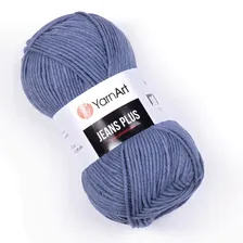Пряжа Ярнарт Джинс Плюс (Yarnart Jeans Plus) 68 светлый джинс