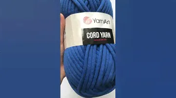 Подробный обзор пряжи YarnArt Cord Yarn №772 Синий