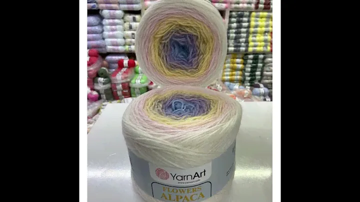YARNART FLOWERS ALPACA