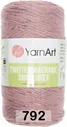 Пряжа YarnArt macrame twisted 3 mm lurex