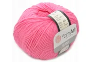 YarnArt Jeans 42 ярко-розовый