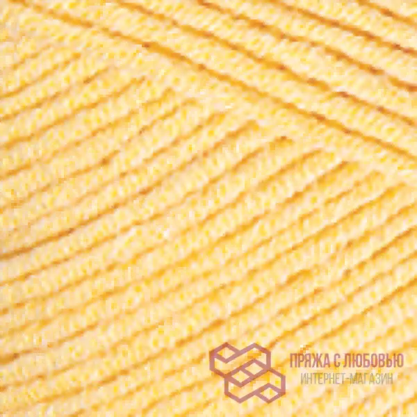 Пряжа Yarnart Jeans 88 (Нежно-желтый)-0