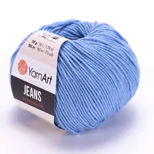 YarnArt jeans 15 голубой