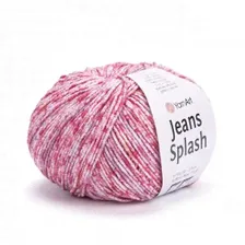 Пряжа YarnArt Jeans Splash №941 красный меланж