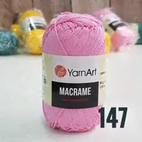 Пряжа YarnArt Macrame, 100 % полиэстер, 90 г, 130 м-0