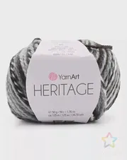 Пряжа YarnArt 'Heritage' 50гр 125м (25% шерсть, 75% акрил) (330 принт) принт