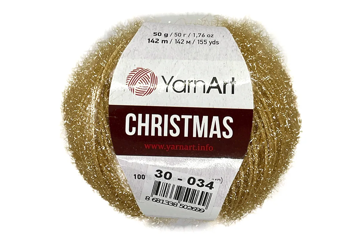 YarnArt Christmas 030 золотистый беж