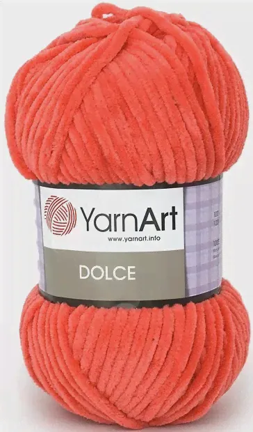 Пряжа YarnArt Dolce, 100% микрополиэстер, 100гр/120м-2