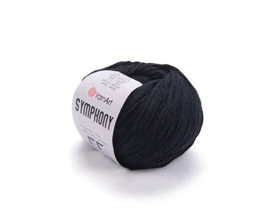 Symphony YarnArt 2126 черный-0