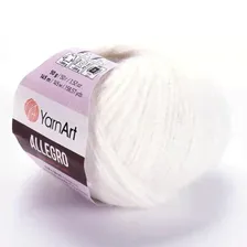 Пряжа YarnArt Allegro - 700 белый