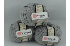 YarnArt Jeans 46 серый