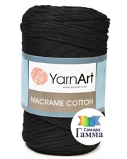 Макраме Коттон (Macrame cotton) пряжа YarnArt 85%хлопок 15%полиэстер 4x250г/225м