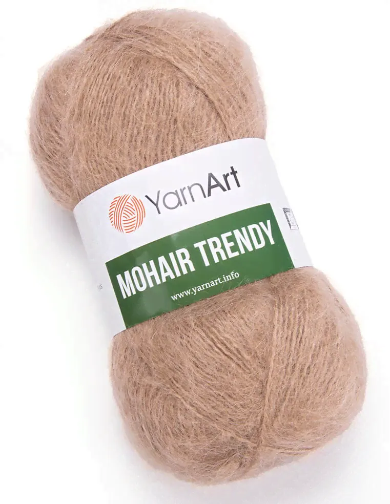 Пряжа Mohair Trendy YarnArt (YAMT)-0