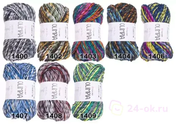 YarnArt (ТУРЦИЯ) [OLIMPIA] 20% шерсть, 80% акрил, 100м, 100г