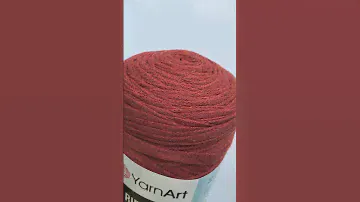 Подробный обзор пряжи YarnArt Ribbon №785 Кирпичный