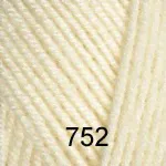 Пряжа YarnArt Merino Exclusive 752 молочный