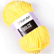 Пряжа Yarnart DOLCE 761 лимон