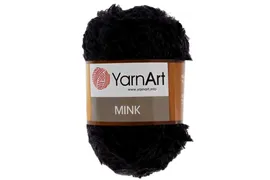 YarnArt Mink 346 черный