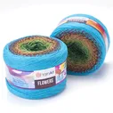 Фловерс FLOWERS 55%хлопок 45%акрил 1000м/250г YarnArt