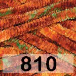 Пряжа YarnArt Dolce 810 оранжево-зел. меланж