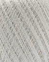 Пряжа YarnArt 'Violet Lurex' 50гр 282м (96% мерсеризованный хлопок, 4% металлик) (1000 белый/серебро) белый/серебро