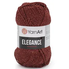 Пряжа YarnArt 'Elegance' 50гр 130м (88% хлопок, 12% металлик)