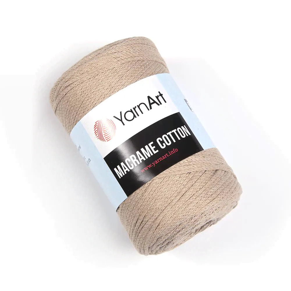 Пряжа YarnArt Macrame Cotton 768 какао-0