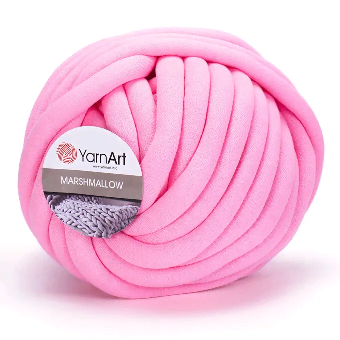 Пряжа YarnArt Marshmallow цвет №907 розовый