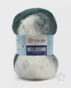 Пряжа YarnArt 'Bellissimo' 150гр 330м (13% мохер, 67% акрил, 4% полиамид, 16 % полиэстер) (1401) 1401