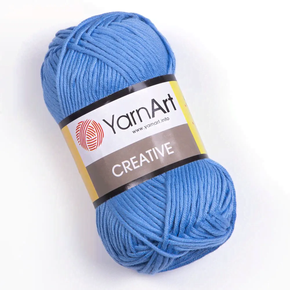 Пряжа Ярнарт Креатив (Yarnart Creative) 239 голубой